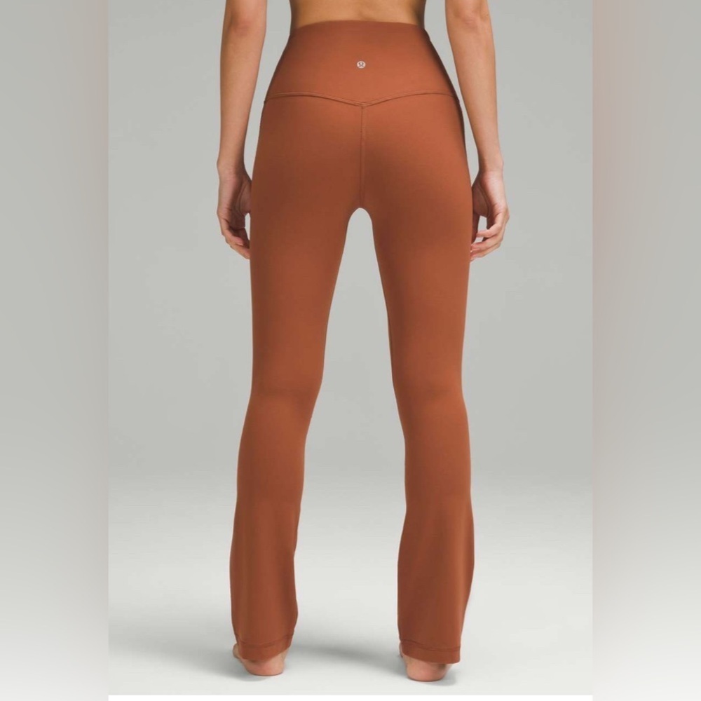 Lululemon Align High-Rise Mini Flare Leggings Sable Nulu 28” Inseam - Picture 2 of 4